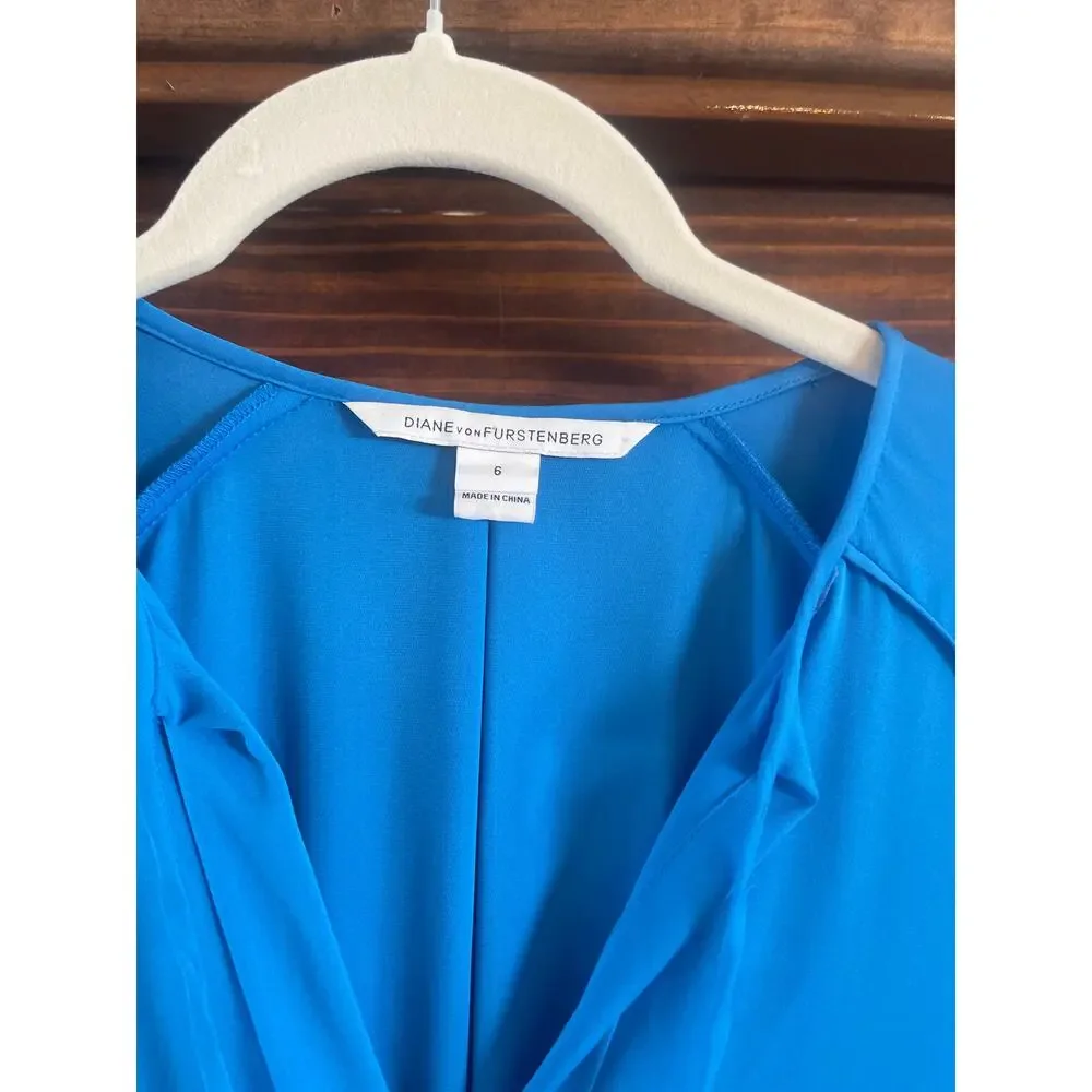 Diane von Furstenberg silk blend Andres’s size 6 - Picture 4 of 8